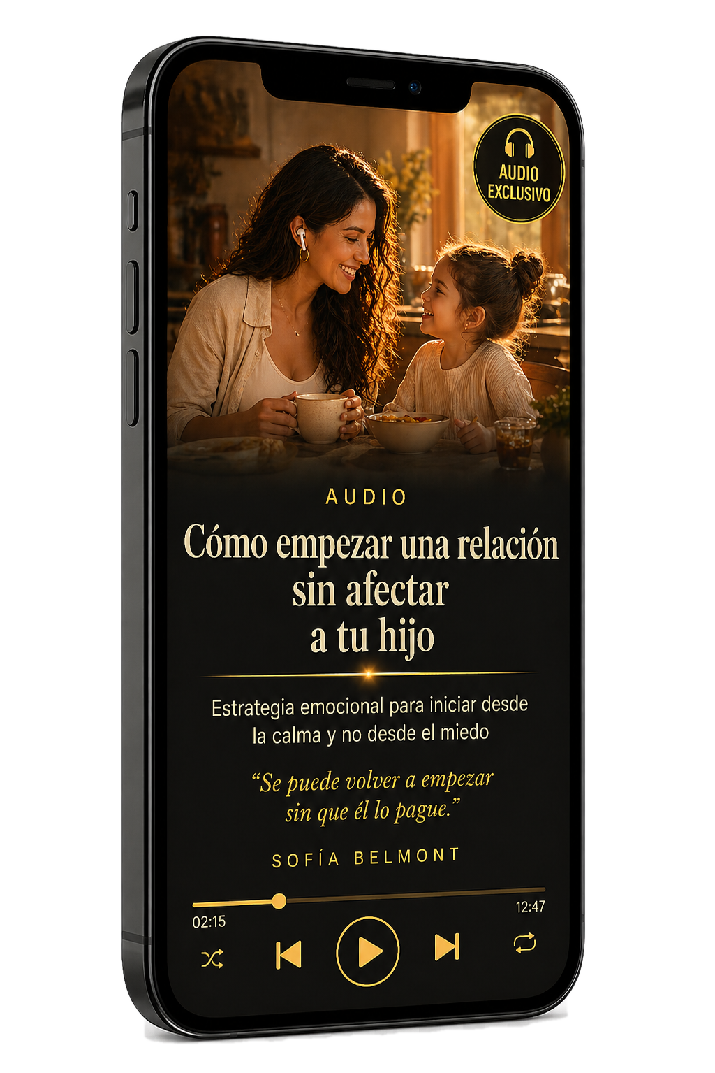 Audio 2: cómo empezar una relación sin afectar a tu hijo