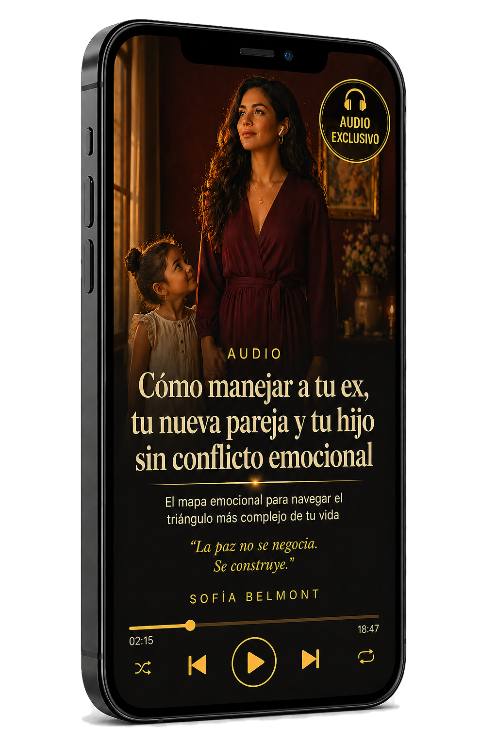 Audio 3: cómo manejar la relación con tu ex, tu nueva pareja y tu hijo